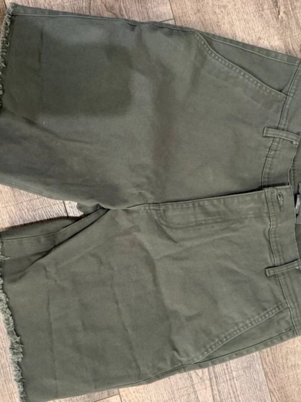 Cotton On grey-green chino shorts 34